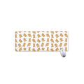 Cartoon Teddy Bear Pattern Print Extended Mouse Pad