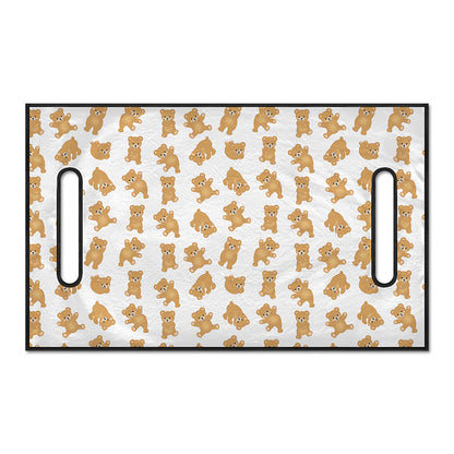 Cartoon Teddy Bear Pattern Print Golf Cart Seat Cover