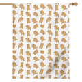 Cartoon Teddy Bear Pattern Print House Flag