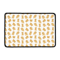 Cartoon Teddy Bear Pattern Print Kitchen Mat
