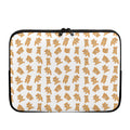 Cartoon Teddy Bear Pattern Print Laptop Sleeve