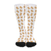 Cartoon Teddy Bear Pattern Print Long Socks