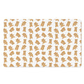 Cartoon Teddy Bear Pattern Print Polyester Doormat
