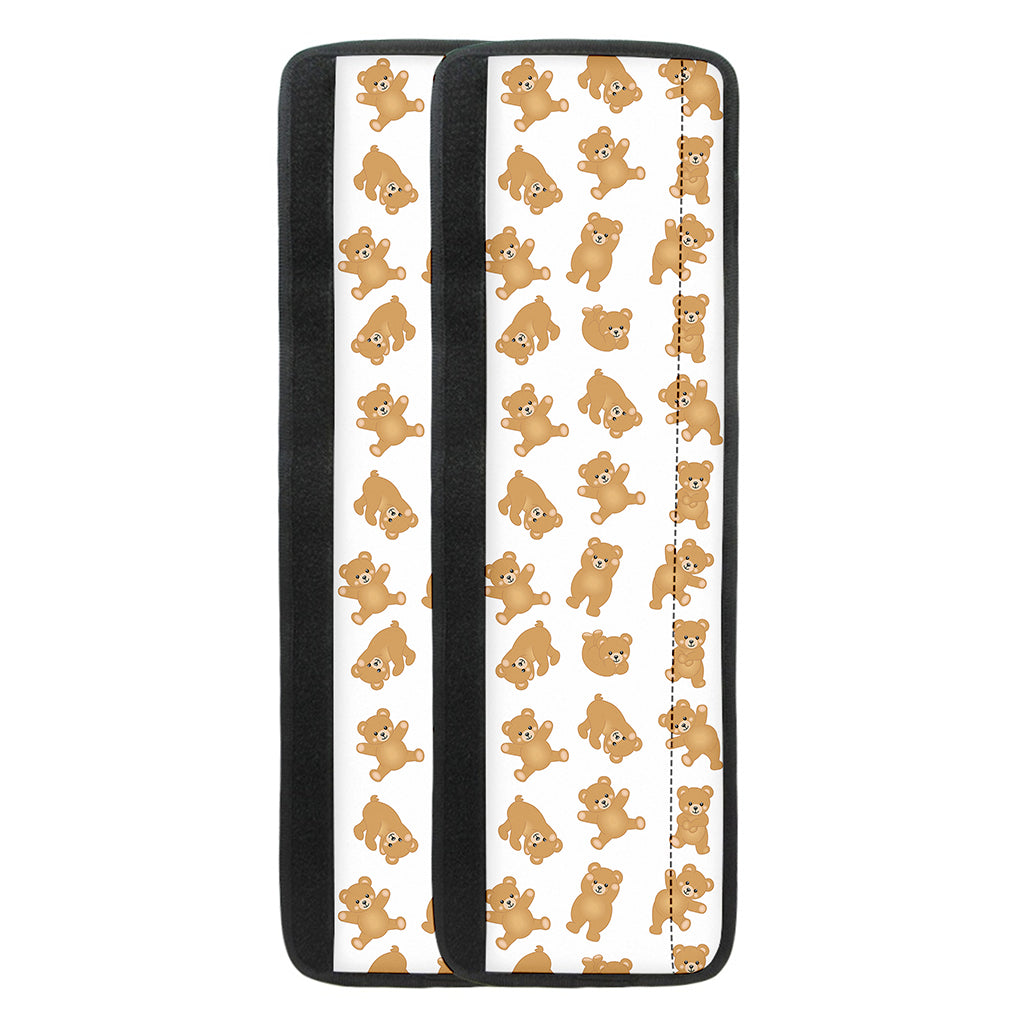 Cartoon Teddy Bear Pattern Print Refrigerator Handle Covers