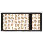 Cartoon Teddy Bear Pattern Print Trifold Wallet