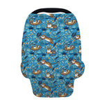 Cartoon Tiger Pattern Print Baby Seat Cover