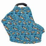Cartoon Tiger Pattern Print Baby Seat Cover