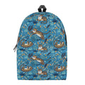 Cartoon Tiger Pattern Print School Backpack