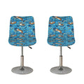 Cartoon Tiger Pattern Print Bar Stool Covers