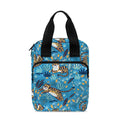 Cartoon Tiger Pattern Print Bible Tote Bag