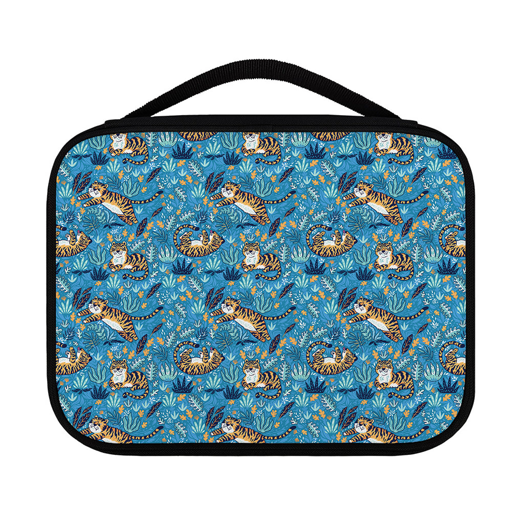 Cartoon Tiger Pattern Print Classic Bible Case