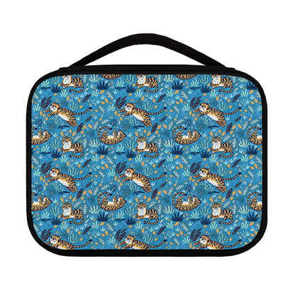 Cartoon Tiger Pattern Print Classic Bible Case