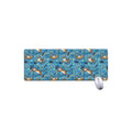 Cartoon Tiger Pattern Print Extended Mouse Pad