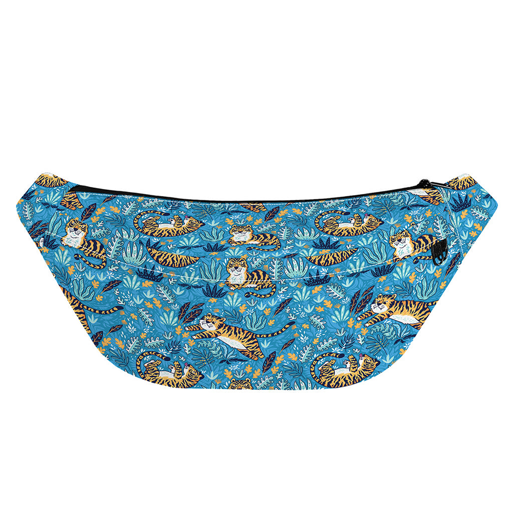 Cartoon Tiger Pattern Print Fanny Pack