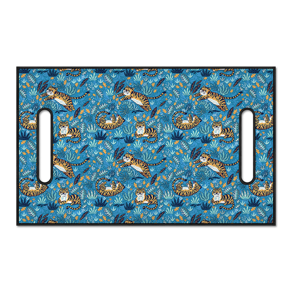 Cartoon Tiger Pattern Print Golf Cart Seat Cover