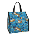 Cartoon Tiger Pattern Print Insulated Lunch Tote