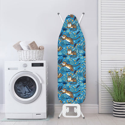 Cartoon Tiger Pattern Print Ironing Board Cover