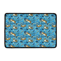 Cartoon Tiger Pattern Print Kitchen Mat