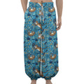 Cartoon Tiger Pattern Print Lantern Pants