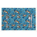 Cartoon Tiger Pattern Print Placemat