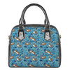 Cartoon Tiger Pattern Print Shoulder Handbag