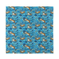 Cartoon Tiger Pattern Print Silk Bandana