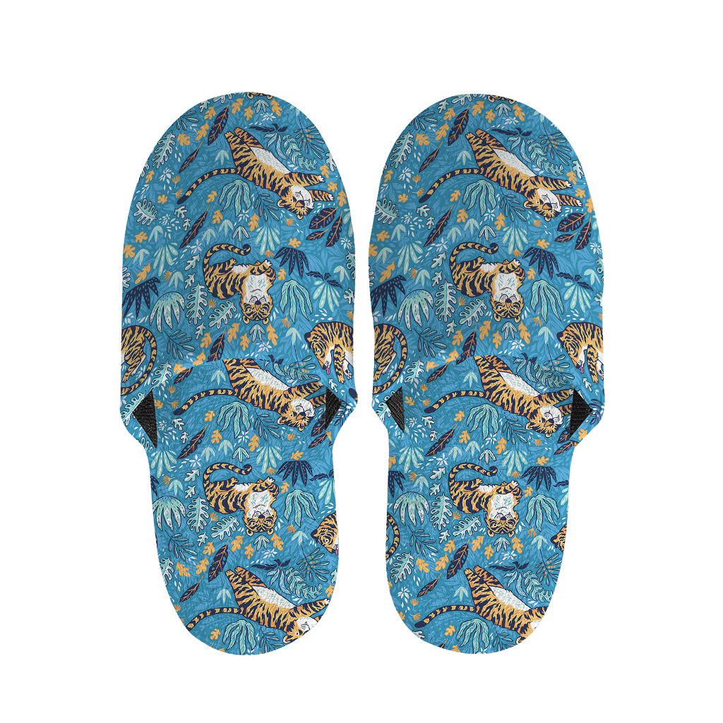 Cartoon Tiger Pattern Print Slippers
