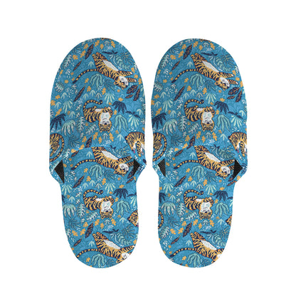 Cartoon Tiger Pattern Print Slippers