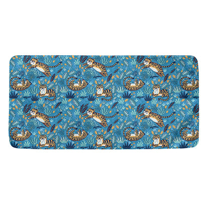 Cartoon Tiger Pattern Print Towel