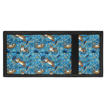 Cartoon Tiger Pattern Print Trifold Wallet