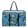 Cartoon Tiger Pattern Print Utility Tote Bag