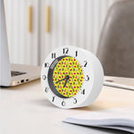 Cartoon Tropical Pattern Print Alarm Clock