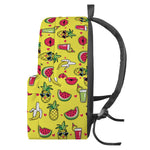 Cartoon Tropical Pattern Print Backpack