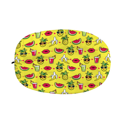 Cartoon Tropical Pattern Print Car Side Mirror Covers