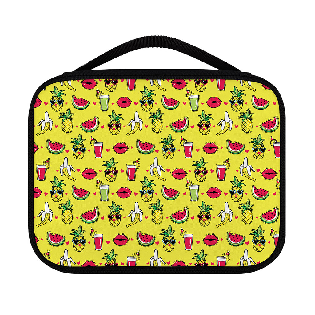 Cartoon Tropical Pattern Print Classic Bible Case