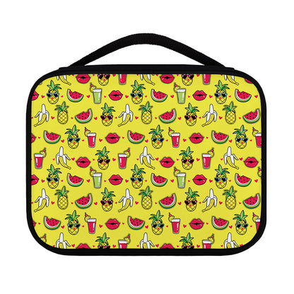 Cartoon Tropical Pattern Print Classic Bible Case