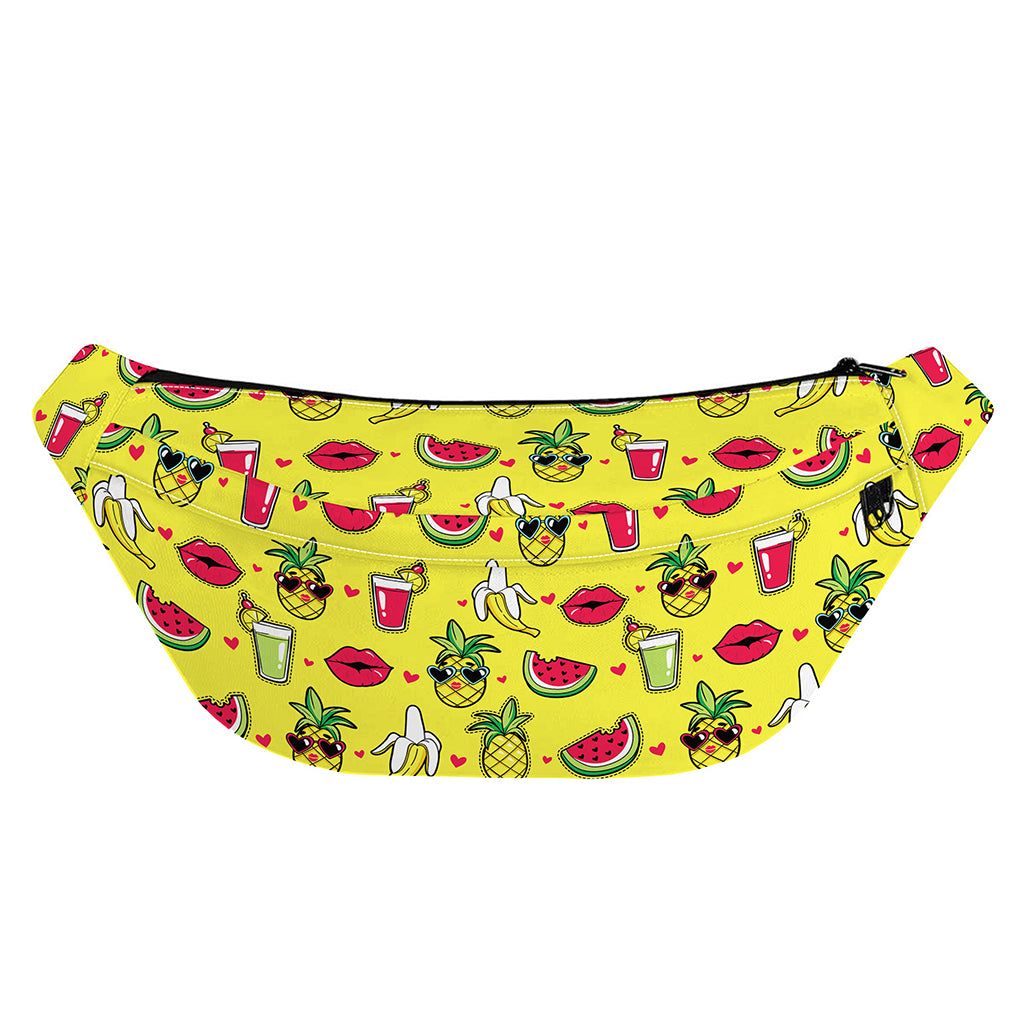 Cartoon Tropical Pattern Print Fanny Pack