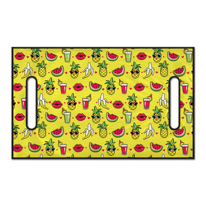 Cartoon Tropical Pattern Print Golf Cart Seat Cover