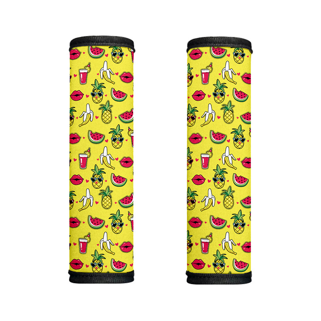 Cartoon Tropical Pattern Print Handle Covers