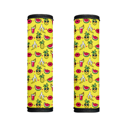 Cartoon Tropical Pattern Print Handle Covers