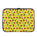 Cartoon Tropical Pattern Print Laptop Sleeve