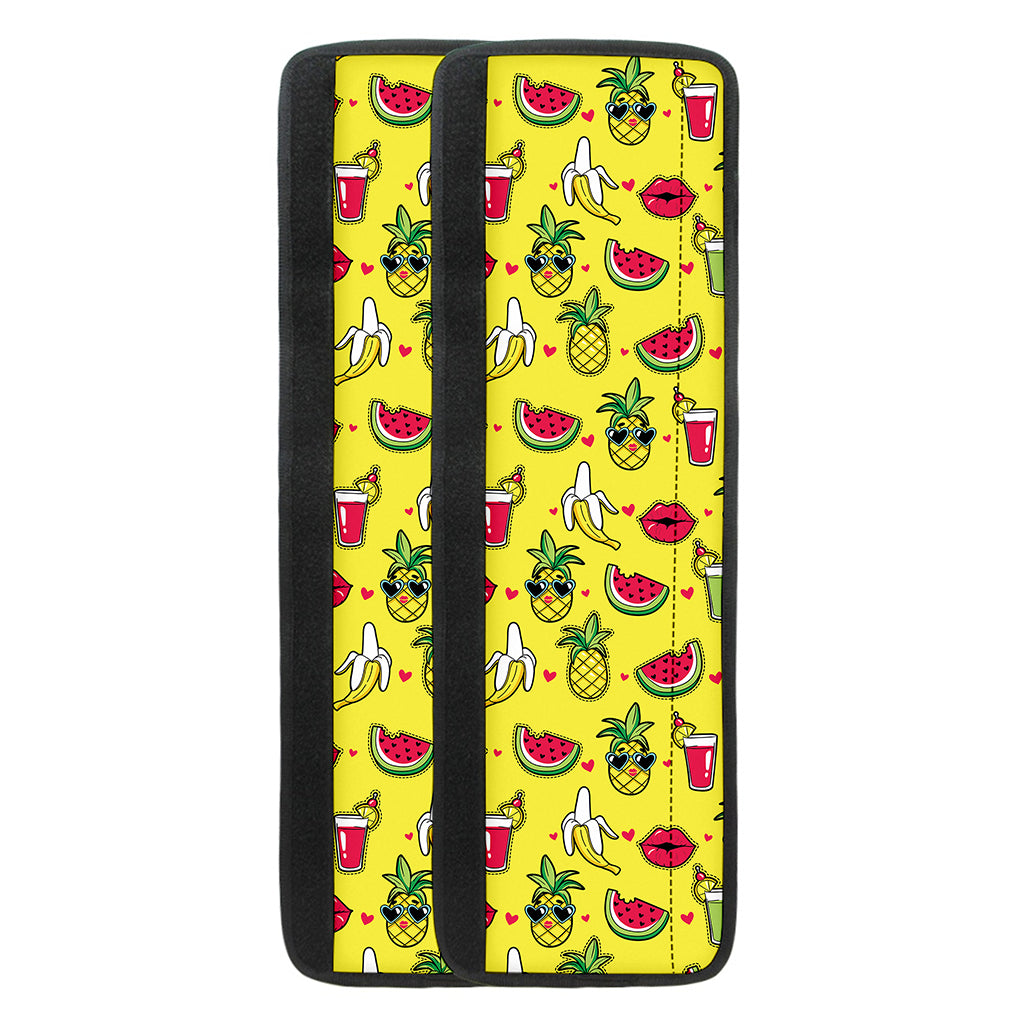 Cartoon Tropical Pattern Print Refrigerator Handle Covers