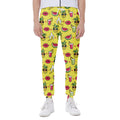 Cartoon Tropical Pattern Print Joggers
