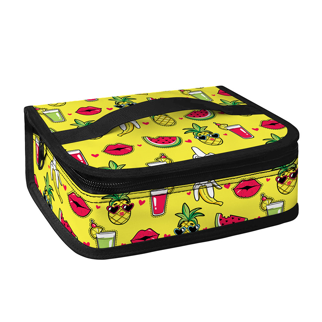 Cartoon Tropical Pattern Print Small Lunch Bag
