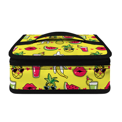 Cartoon Tropical Pattern Print Small Lunch Bag