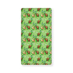 Cartoon Turtle Pattern Print Baby Crib Sheet