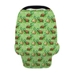 Cartoon Turtle Pattern Print Baby Seat Cover