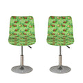 Cartoon Turtle Pattern Print Bar Stool Covers