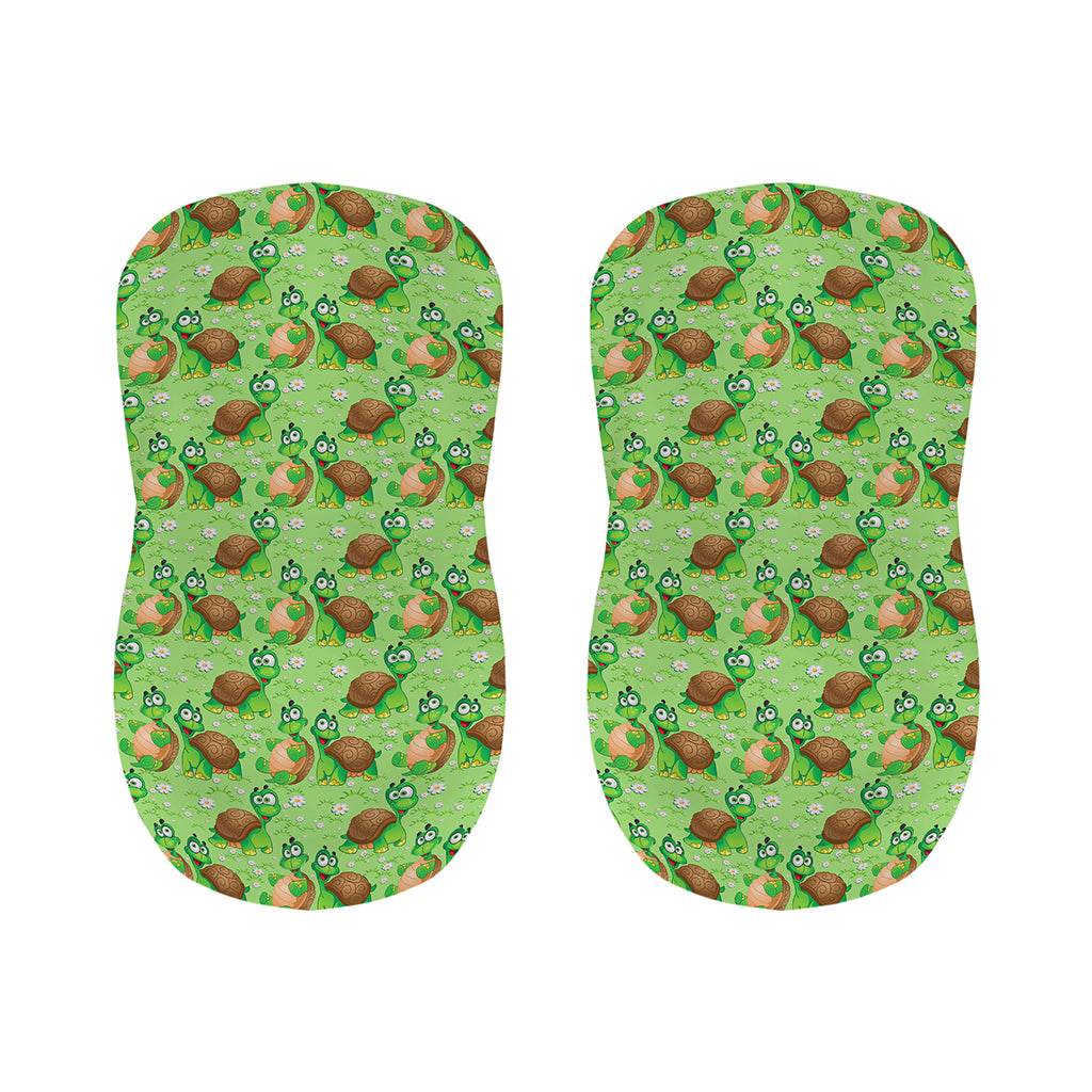 Cartoon Turtle Pattern Print Bar Stool Covers