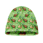Cartoon Turtle Pattern Print Beanie